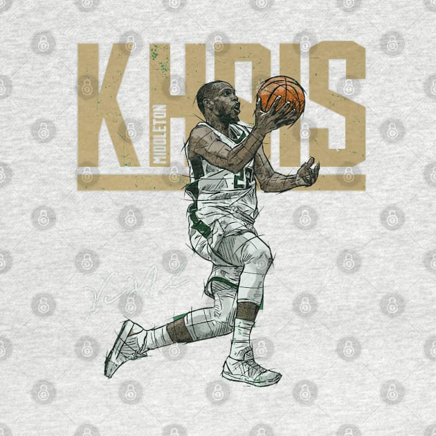 Khris Middleton Milwaukee Hyper by MASTER_SHAOLIN